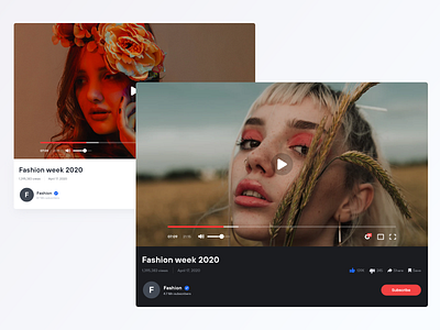 YouTube Player Redesign