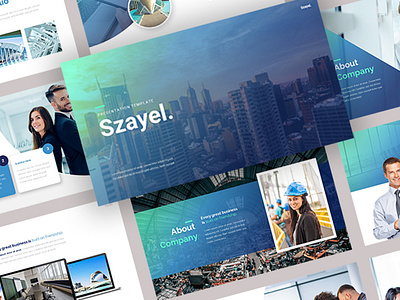 Szayel - Company Profile Presentation Template