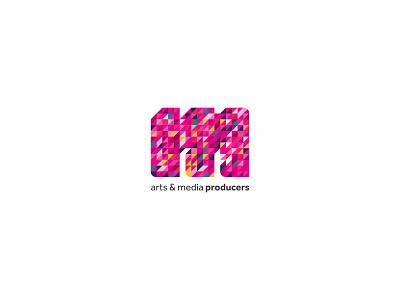 Muztaki arts & media producers logo design art brand brand identity branding clean color design identity logo logo design logotype media typography vector visual identity