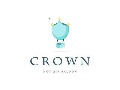 Crown | Hot Air Baloon | logo