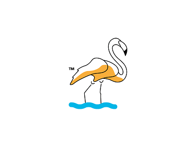 Flamingo Minimal logo