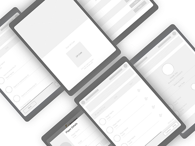 Booking Wireframe androide booking game app ux design wire frame wireframe