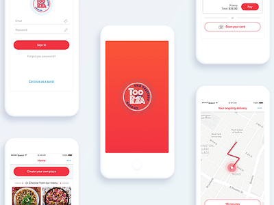 Pizza delivery, App