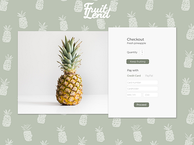 Daily UI - 02 Checkout checkout checkout form checkout page daily ui dailyui 002 design logo ui web web design