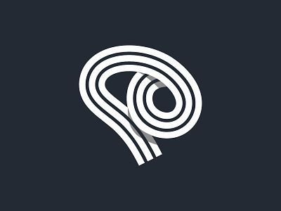 Swirly Mind - Flat Logo Concept
