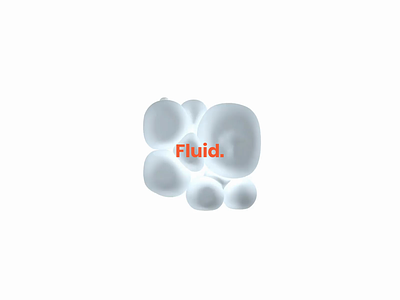 FLUID | 3d manipulation #1 3d 3d art after effect animation art cinema 4d concept design ui uidesign web