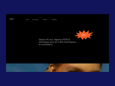 PEP Agency | Website after effect animation art branding concept design transition ui uidesign web