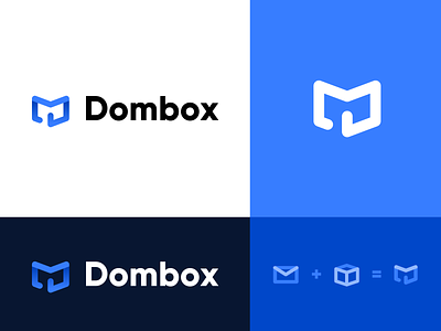 Logo for an Email Service box branding clean design email icon identity logo mail mark minimal minimalist logo modern vector vector logo