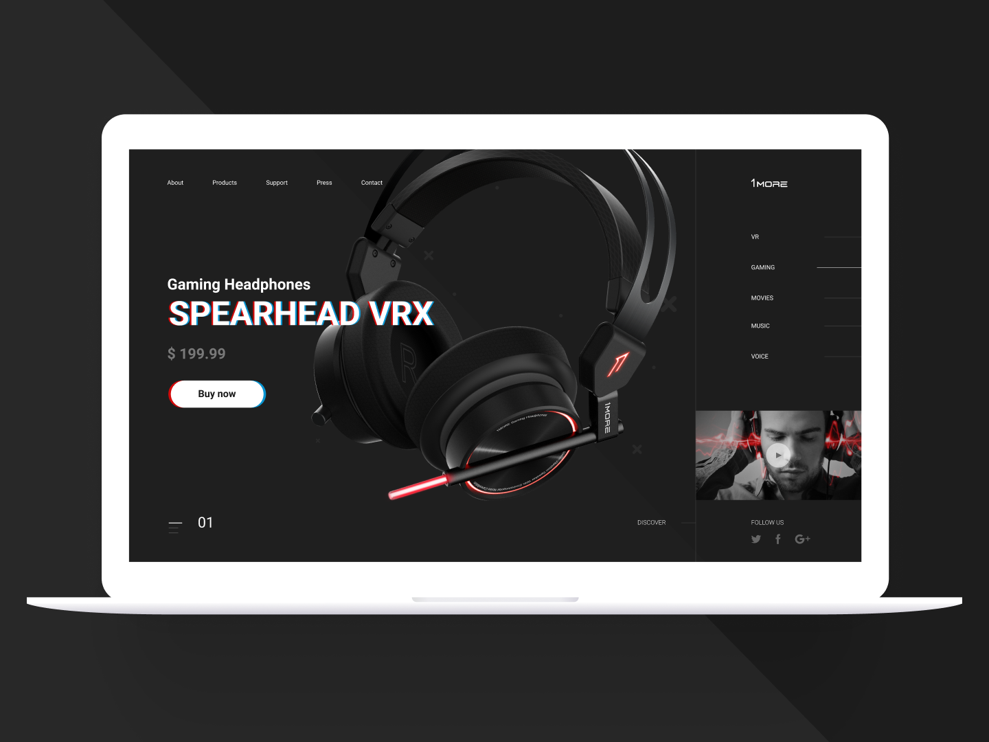 Download 1more Headphones Mockup Dribbble by cσgscídєs on Dribbble