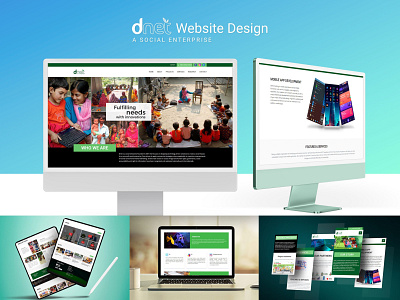 Dnet Website Design