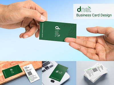 Dnet Business Card branding design graphic graphic design logo modern nioalid ui vector