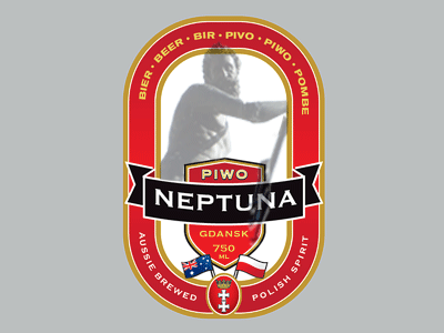 Piwo Neptuna (WIP) beer label neptune