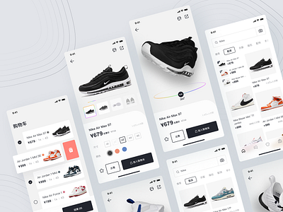 Fashion Store Mobile App UI Design