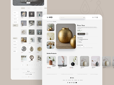 Mela Craft Website - Product Page