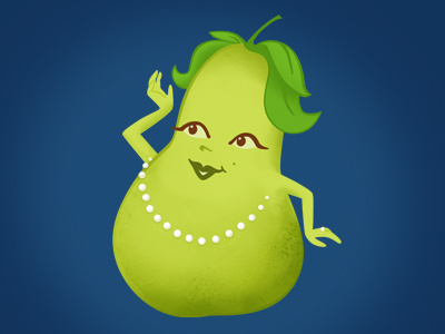 Pear illustration
