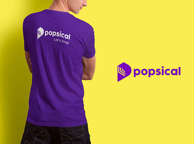 Popsical New Branding brand branding design graphic design karaoke logo sing singapore startup website