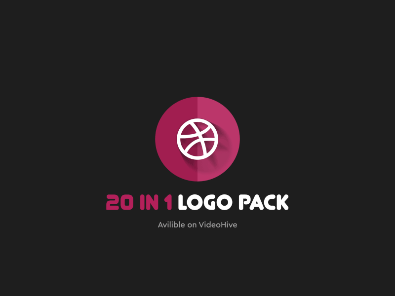 20 in 1 Minimal Logo Pack after effects logo animation logo pack loro reveal minimal motion design motion graphic paint project template videohive