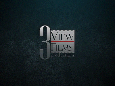 Three View Films Procuctions cinematic epic filming filmmaking intro logo logo reveal logotype movie opener productions