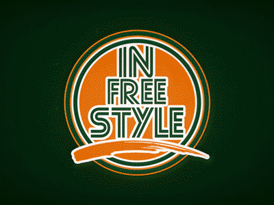 In Free Style after effects animation freestyle germany hip hop logo logo animation. logo reveal rap reveal