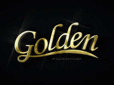 Elegant Logo Pack (GOLD) after effects animation glossy gold light logo luxury reveal shiny