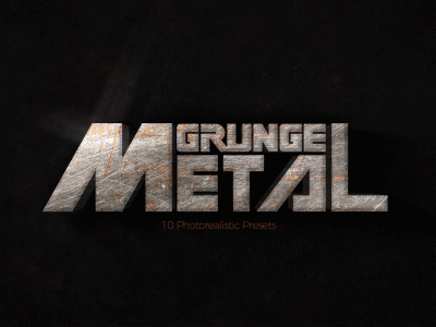Elegant Logo Pack (GRUNGE METAL) after effects animation glossy grunge light logo luxury metal reveal shiny