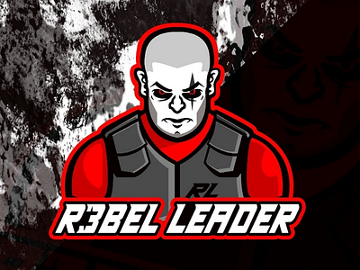 R3BEL LEADER affinity designer gaming logo mixer streaming