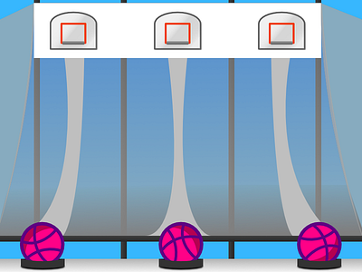 Shoot Your Shot affinity affinity designer basketball dribbble illustration vector
