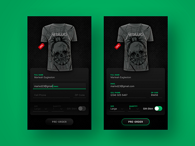 Daily UI — 001 / Sign Up 001 app daily daily 100 challenge daily ui daily ui challenge dailyui flat ui ux