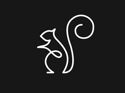 Squirrel Logo animation apps branding design dribbble icon illustration logo squirrel ui ux vector