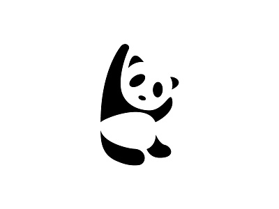 Panda branding design dribbble icon illustration logo panda vector