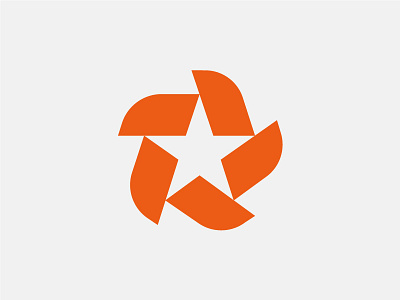 Star branding design dribbble icon logo star vector