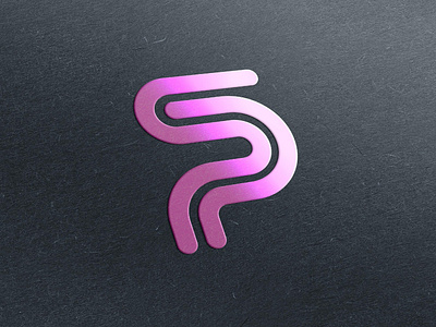 S + P dribbble icon logo minimalist ps sp