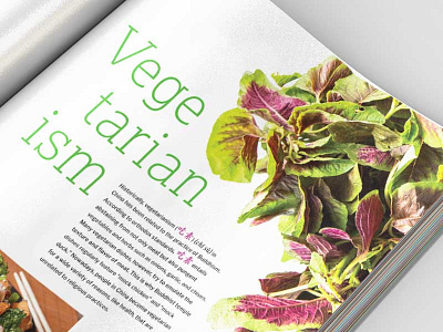 Editorialdesign Veg