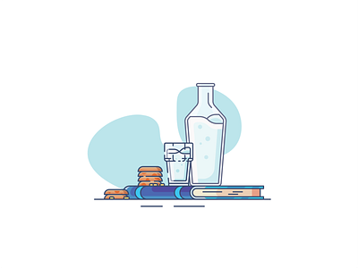 Breakfast design flat flat design icon illustration illustrator minimal ui vector