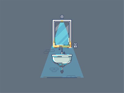 Mirror design flat flat design icon illustration illustrator minimal ui ux vector