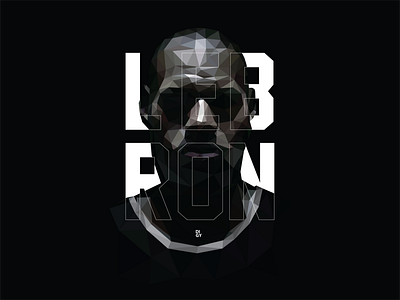 Darkchampion King james basketball design graphic design illustrations lebron james lowpoly vector