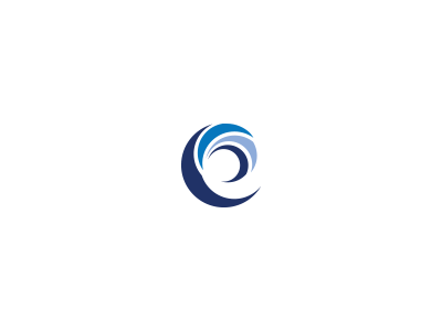Barrel Vision wave surf crest barrel tube ocean logo blue water break