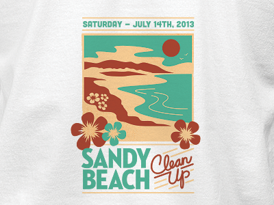 Beach Clean-Up Tee beach cleanup hawaii sandybeach tee tshirt