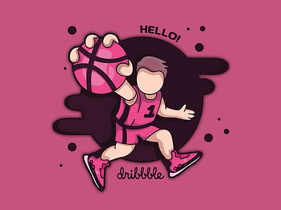 HELLO DRIBBBLE! dribbble