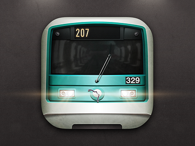 Metro de Paris iOS 7 Icon