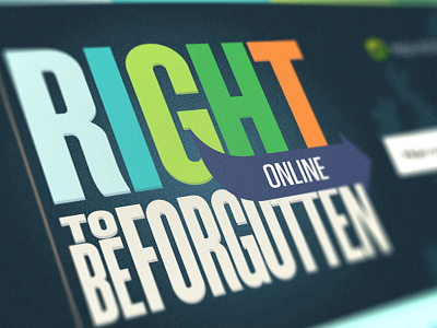 "Right to be forgotten" Infographics