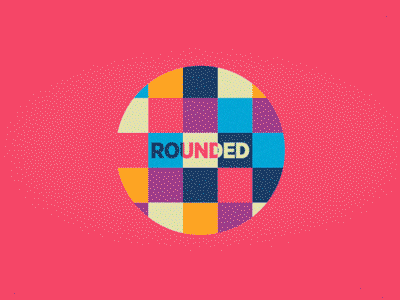 Rounded Challenge animation colorful creative design digital dribbble gif motion