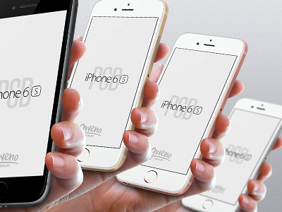 iPhone 6s Mockup - Hand PSD