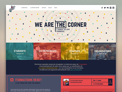 The Corner // Website