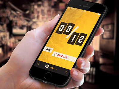 Les Demi-Pixels App - Teaser afterwork app beer brest demipix hand iphone rennes
