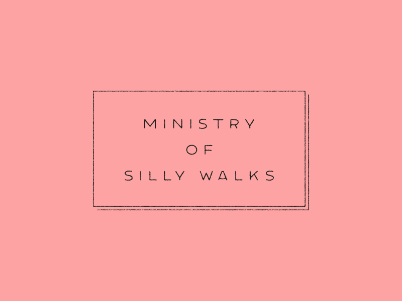 Ministry of Silly Walks - Animation