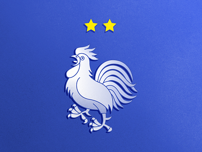 Football World Champion ! blue champion cock coq exp fifa football france soccer stars world cup
