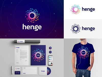 Henge - Branding collection branding graphic logo logodesign logotype logotype design
