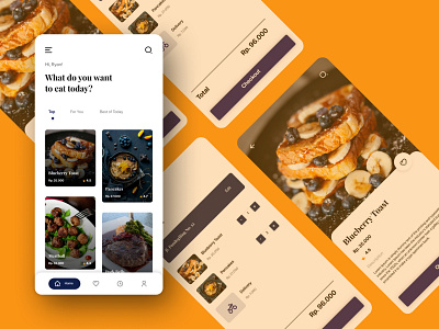 Food App food food app mobile mobile app mobile app design mobile food mobile ui ui uiux ux