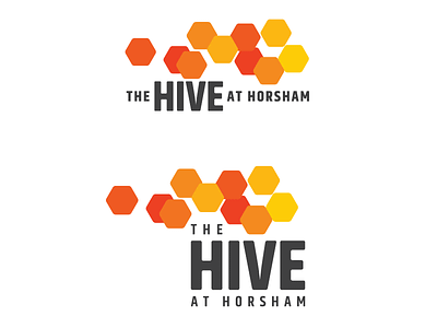 The Hive - Set 1 hexagon hive innovation orange startup yellow
